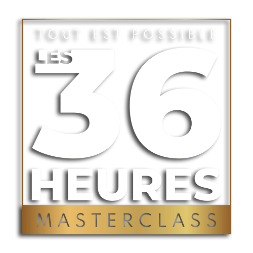 Logo 36H OR ombre