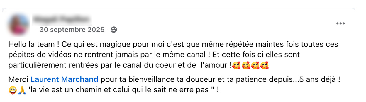 Témoignage élève