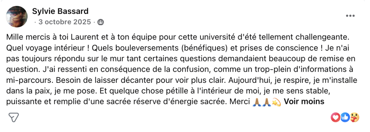 Témoignage élève