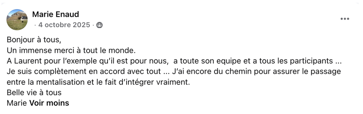 Témoignage élève